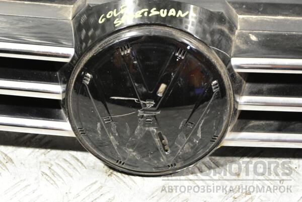 Решетка радиатора (дефект) VW Golf Sportsvan 2014-2020 510853651M 291412 - 2