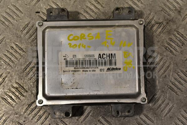 Блок управления двигателем (дефект) Opel Corsa 1.4 16V (E) 2014 12695605 291783 euromotors.com.ua