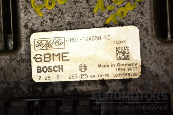 Блок управління двигуном Ford Focus 1.6tdci (II) 2004-2011 4M5112A650ND 295659 - 2