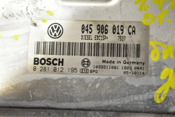 Блок управління двигуном (дефект) VW Polo 1.4tdi 2001-2009 045906019CA 297032 - 2