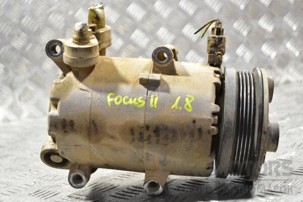 Компрессор кондиционера Ford Focus 1.8 16V (II) 2004-2011 6M5H19D629AB 297446 - 2