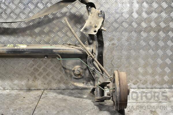 Балка задня в зборі під барабани з ABS Renault Sandero 2007-2013 555019768R 300290 - 2