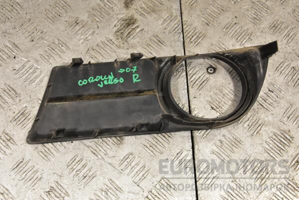 Накладка бампера під птф права -07 Toyota Corolla Verso 2004-2009 521270F020 304420 - 2