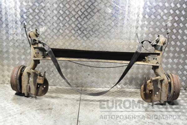 Балка задняя в сборе под барабаны с ABS Dacia Dokker 2012 555114272R 310253 - 4