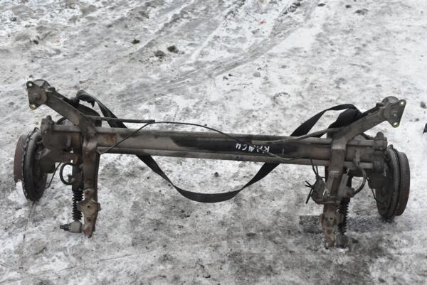 Балка задня в зборі під барабани без ABS Citroen Berlingo 1996-2008 310786 - 4