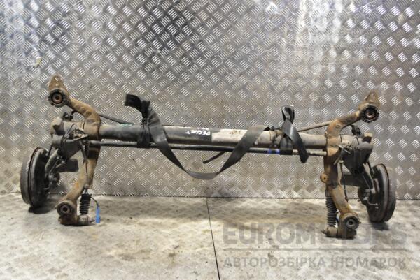 Балка задня в зборі під барабани з ABS Peugeot 206 1998-2012 310798 - 4