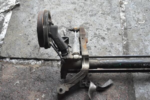Балка задня в зборі під барабани з ABS Citroen Berlingo 1996-2008 311157 - 2