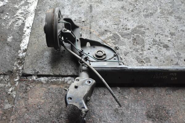 Балка задняя в сборе под барабаны с ABS Renault Sandero 2007-2013 555019768R 311161 - 2