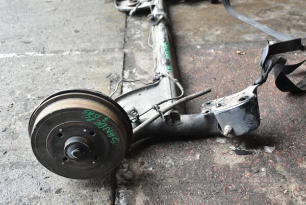 Балка задняя в сборе под барабаны с ABS Renault Sandero 2007-2013 555019768R 311165 - 3