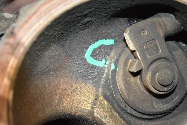 Турбина (дефект) VW Polo 1.8T 20V 2001-2009 06A145713E 312631 - 4