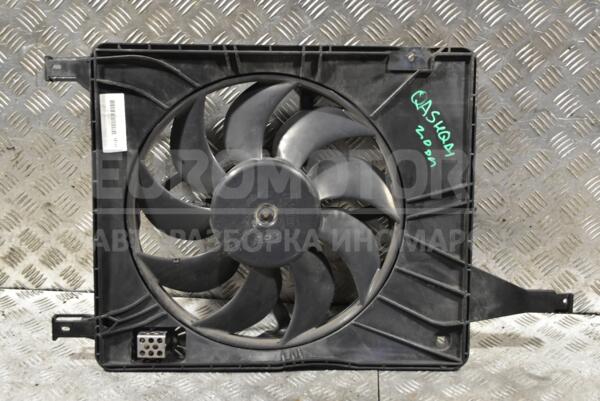 Вентилятор радиатора 9 лопастей с диффузором Nissan Qashqai 2.0dCi 2007-2014 21483JD70A 313646 euromotors.com.ua