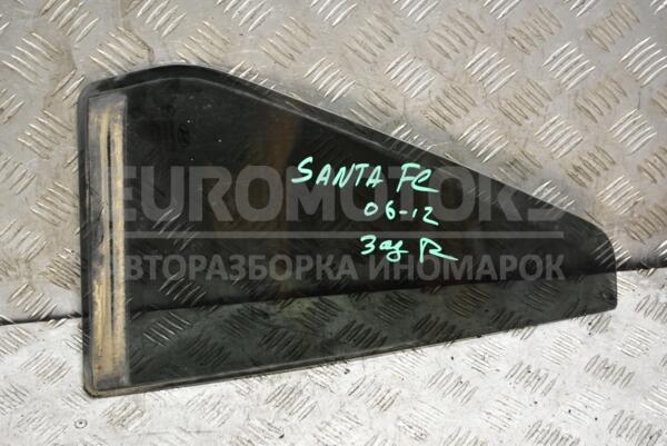 Скло двері заднє праве трикутник Hyundai Santa FE 2006-2012 314431 euromotors.com.ua