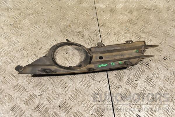 Накладка бампера під ВТФ права Opel Corsa (D) 2006-2014 13211479 315668 - 2