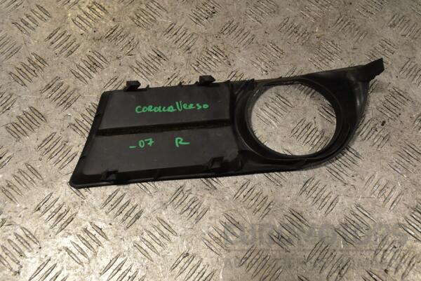 Накладка бампера під птф права -07 Toyota Corolla Verso 2004-2009 521270F020 315759 - 2