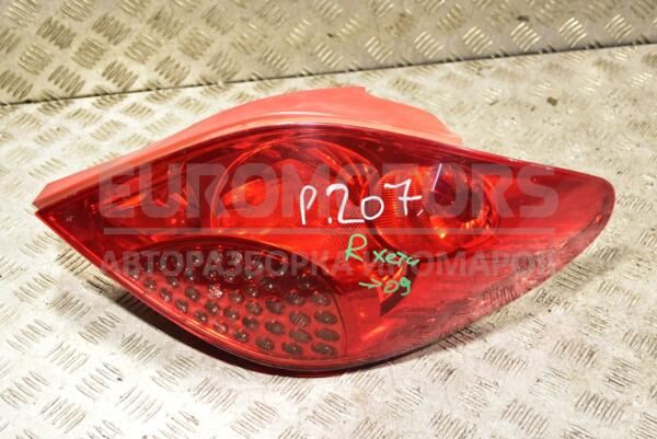 Фонарь правый хетчбек -09 Peugeot 207 2006-2013 317681 - 1