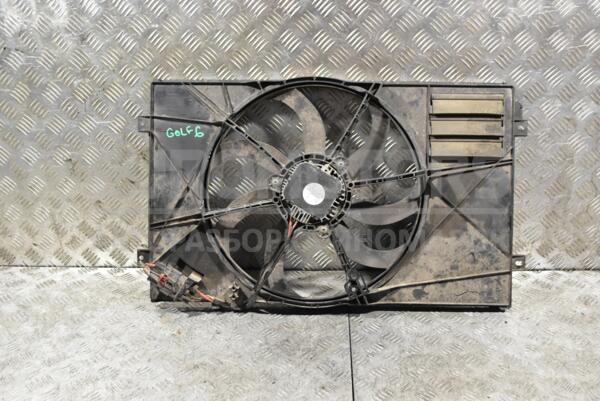 Вентилятор радиатора 7 лопастей в сборе c диффузором VW Golf (VI) 2008-2013 1K0121205AG 318549 - 1