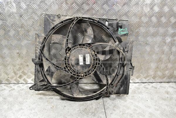 Вентилятор радиатора 6 лопастей в сборе с диффузором BMW 3 (E90/E93) 2005-2013 17427788906 318556 - 1