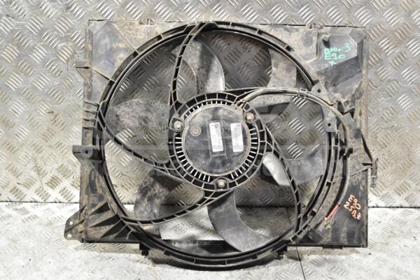 Вентилятор радиатора 6 лопастей в сборе с диффузором BMW 3 (E90/E93) 2005-2013 17427523259 318582 euromotors.com.ua