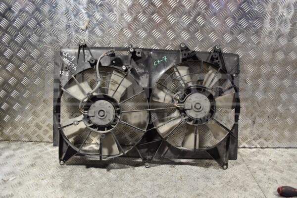 Вентилятор радиатора комплект 2 секции 7 лопастей+5 лопастей с диффузором Mazda CX-7 2.2tdi 2007-2012 318917 euromotors.com.ua