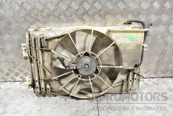 Вентилятор радиатора 5 лопастей в сборе с диффузором Toyota Corolla Verso 2004-2009 163630H030 319061 - 2