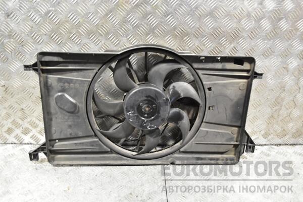 Вентилятор радиатора 7 лопастей в сборе с диффузором Ford Focus (II) 2004-2011 3M5H8C607UC 319069 - 2