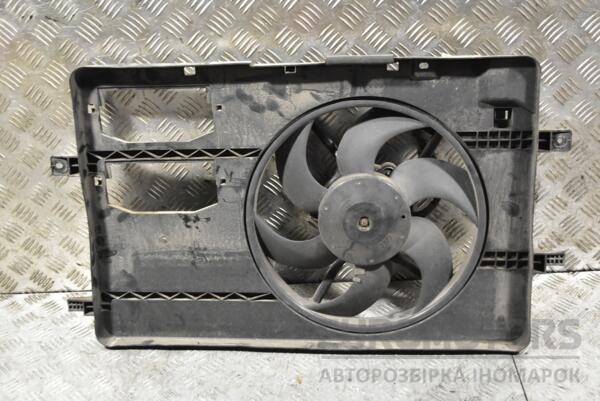 Вентилятор радіатора 6 лопатей в зборі з дифузором Mitsubishi Colt (Z3) 2004-2012 1350A066 319075 - 2