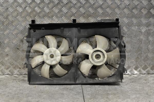 Вентилятор радиатора комплект 2 секции 7 лопастей+5 лопастей с диффузором Toyota Corolla 2.0 D-4D (E12) 2001-2006 1227508403 319090 euromotors.com.ua