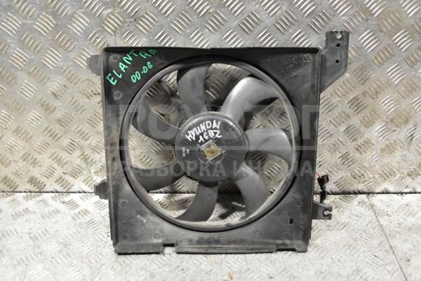 Вентилятор радіатора 7 лопатей у зборі з дифузором (дефект) Hyundai Elantra 2000-2006 253802DXXX 319119 euromotors.com.ua