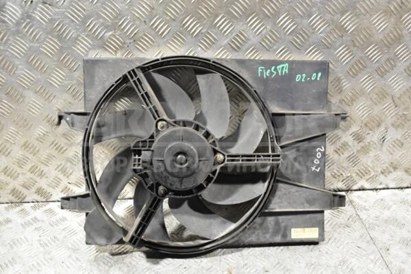 Вентилятор радиатора 7 лопастей в сборе с диффузором Ford Fiesta 1.25 16V 2002-2008 4S6H8C607AE 319121 - 1