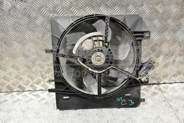 Вентилятор радиатора 7 лопастей в сборе с диффузором Citroen C3 2002-2009 1831461000 319139 - 1