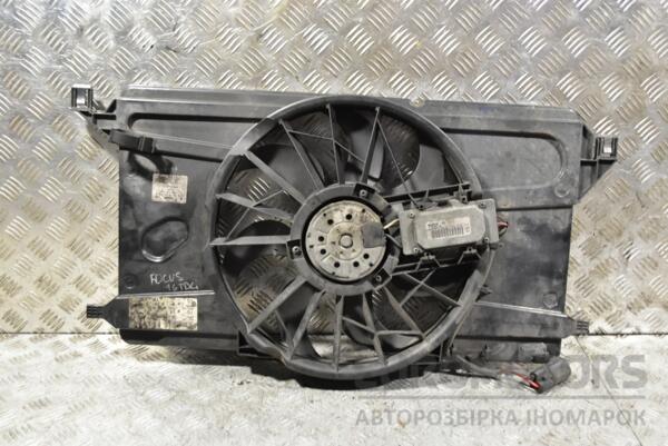 Вентилятор радіатора 7 лопатей в зборі з дифузором Ford Focus (II) 2004-2011 0130303939 319145 - 2