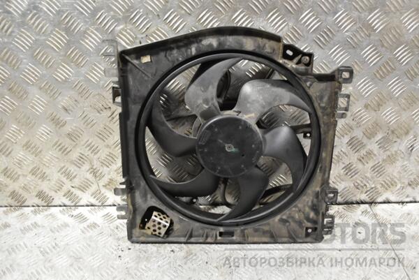 Вентилятор радіатора 7 лопатей в зборі з дифузором Renault Clio 1.5dCi (III) 2005-2012 8200525991 319175 - 2