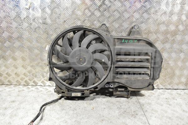 Вентилятор радиатора 11 лопастей в сборе с диффузором Audi A4 (B7) 2004-2007 8E0121205AE 319244 - 1
