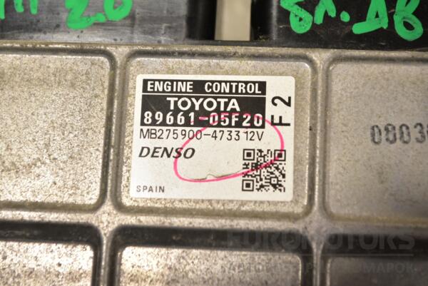 Блок керування двигуном Toyota Avensis 2.0td D-4D (III) 2009 8966105F20 320780 - 2