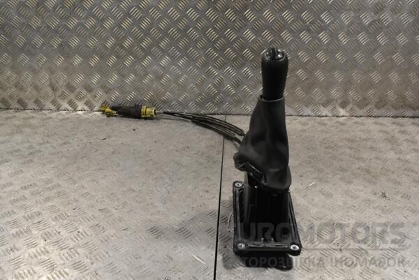 Кулиса переключения МКПП 5-ступка с тросами Renault Logan 1.6 8V 2005-2014 8200760429 320848 - 2