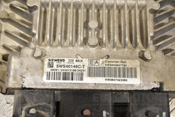 Блок управління двигуном комплект Citroen Berlingo 2.0hdi 1996-2008 SW9653647780 320912 - 2