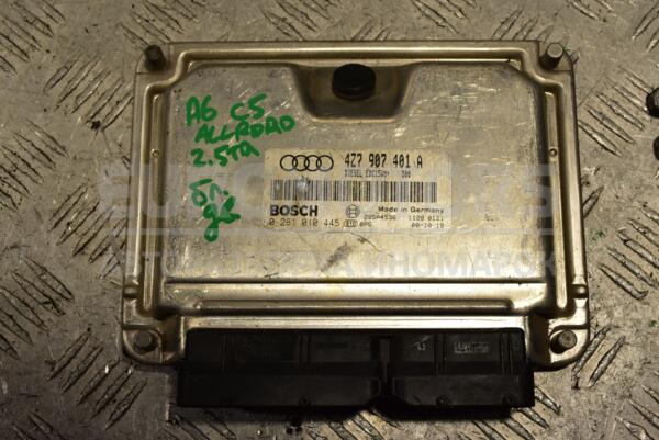 Блок управления двигателем Audi A6 2.5tdi (Allroad quattro C5) 2000-2005 0281010445 321422 - 1