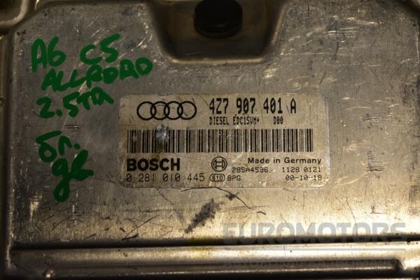 Блок керування двигуном Audi A6 2.5tdi (Allroad quattro C5) 2000-2005 0281010445 321422 - 2