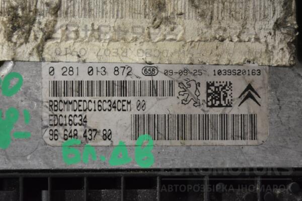 Блок управления двигателем Citroen Berlingo 1.6hdi 2008 0281013872 321432 - 2