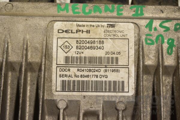 Блок керування двигуном Renault Megane 1.5dCi (II) 2003-2009 R0410B024D 321452 - 2