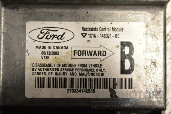 Блок управління AIRBAG Ford Transit 2000-2006 1C1A14B321BC 321504 - 2