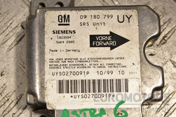 Блок управления Airbag Opel Astra (G) 1998-2005 09180799 321522 - 2