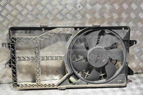 Вентилятор радиатора 7 лопастей в сборе с диффузором Ford Transit 2.0di 2000-2006 1C158C607AF 321725 - 1