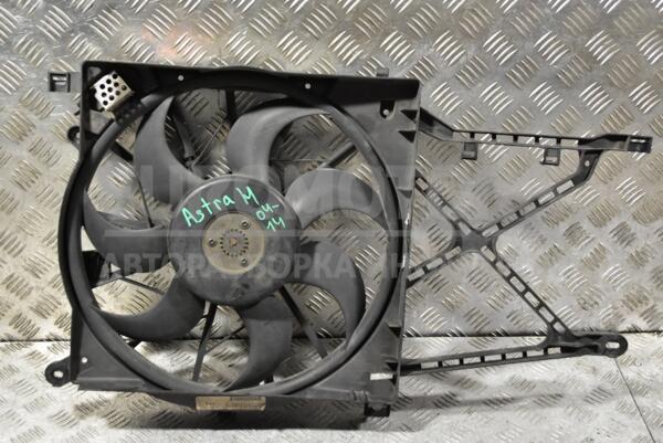 Вентилятор радиатора 7 лопастей в сборе с диффузором Opel Astra (H) 2004-2010 130303986 321727 euromotors.com.ua