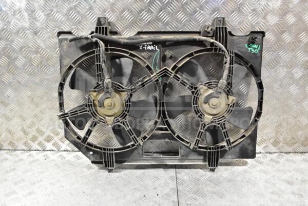 Вентилятор радиатора комплект 2 секции 5 лопастей+5 лопастей с диффузором (дефект) Nissan X-Trail (T30) 2001-2007 321735 - 1