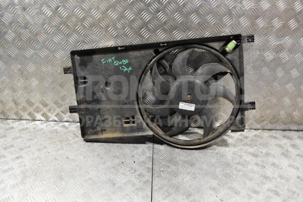 Вентилятор радиатора 7 лопастей в сборе с диффузором Fiat Qubo 1.3Mjet 2008 51856564 321737 euromotors.com.ua