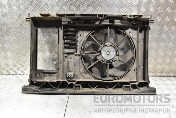 Вентилятор радіатора 6 лопатей в зборі з дифузором Citroen C4 Picasso 1.6hdi 2007-2014 9658574780 321746 - 2