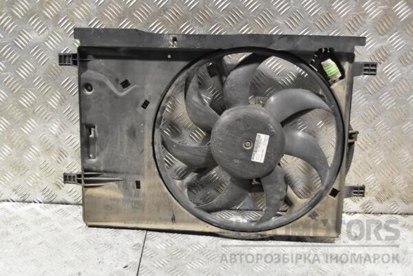 Вентилятор радіатора 7 лопатей в зборі з дифузором Fiat Qubo 1.4 8V 2008 51864282 321762 - 2