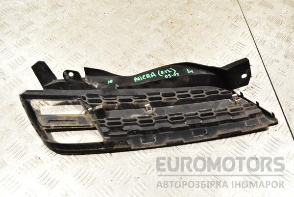 Решітка радіатора ліва 05-07 Nissan Micra (K12) 2002-2010 62330BC4 323981 - 2