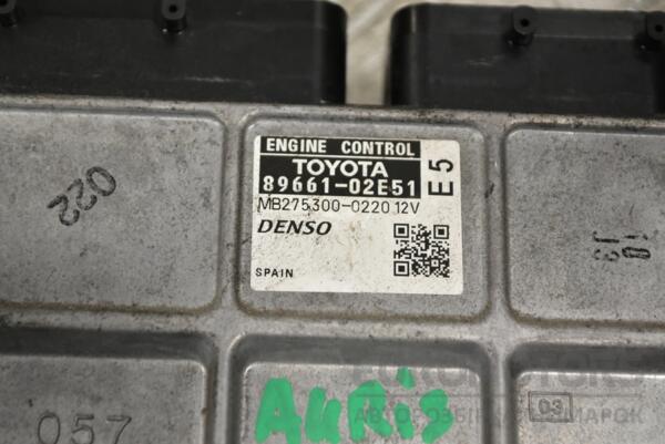 Блок керування двигуном Toyota Auris 1.6 16V (E15) 2006-2012 8966102E51 324447 - 2